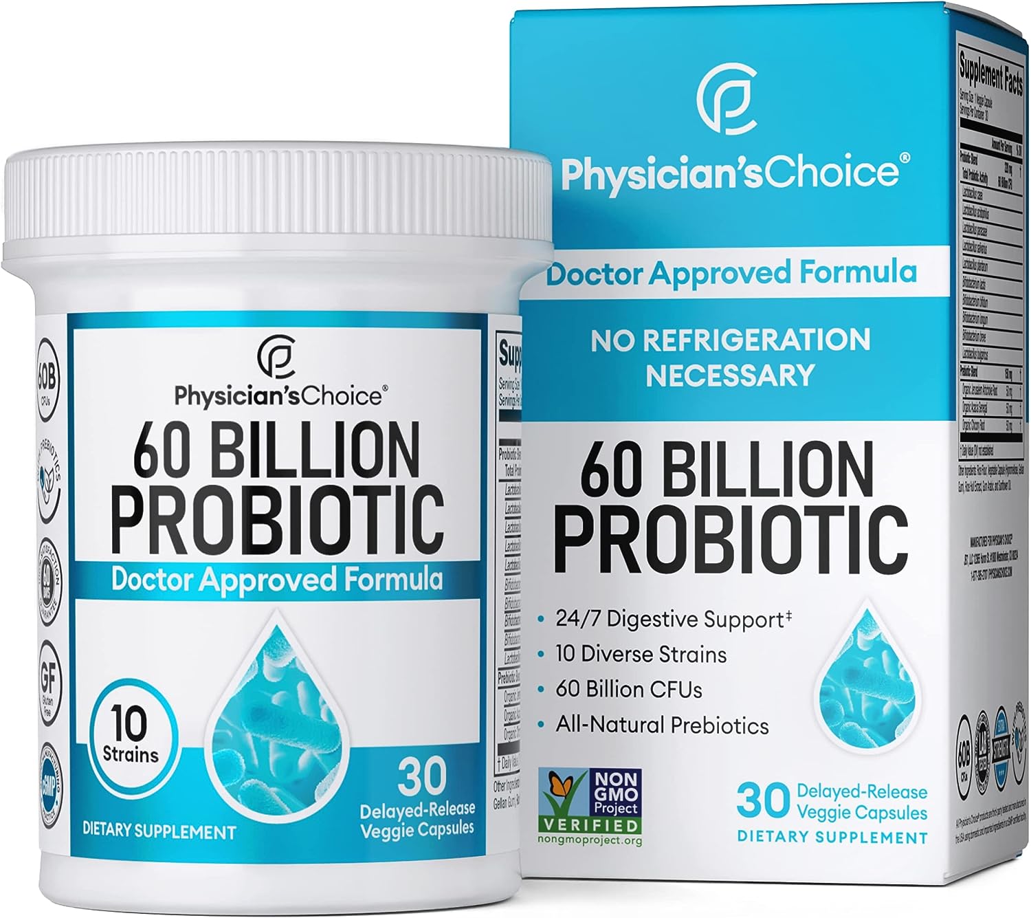 Probiotics Prebiotics – Boost Digestive Health with Non-Refrigerated Probiotics