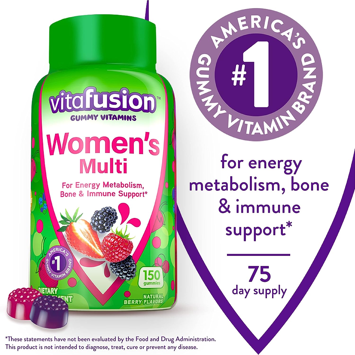 Women’s Multivitamin Gummies – Boost Your Health with Delicious Vitafusion